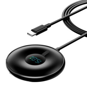 ESSAGER 15W Magnetic Phone Wireless Charger Digital Display ES-WC10