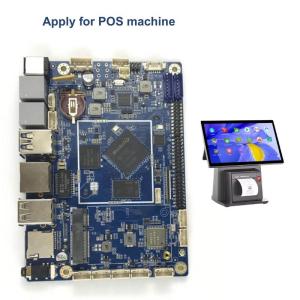 China Industrial Android POS Motherboard Arm Edp Lvds All In One Rockchip RK3566 Board 125mm*90mm*1.6mm factory