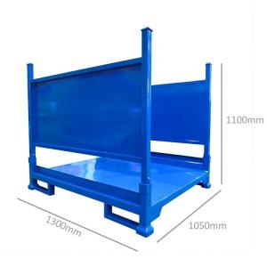 China Easy Storage L1050*D1300*H1100mm Grey Stackable Collapsible Fabric Roll Storage Rack factory