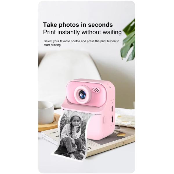 2.4inch Screen Children's Printing Camera 48 Million Pixels Thermal Printer