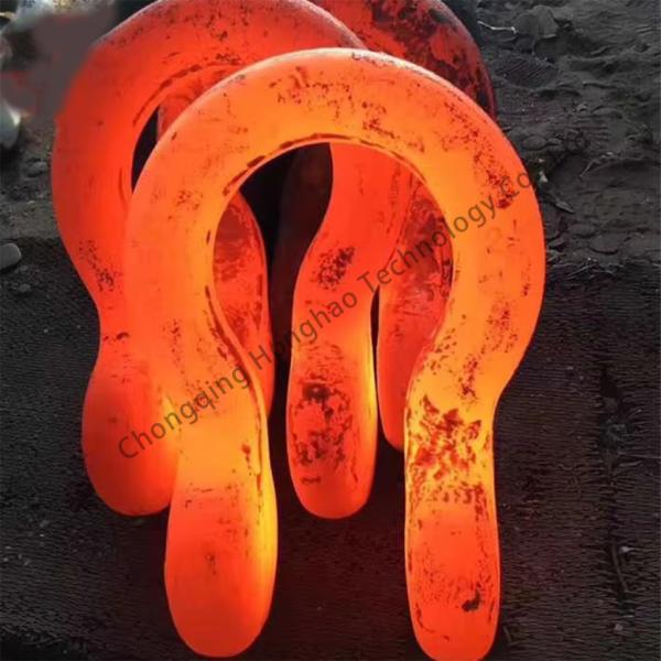 Electrolytic Treatment Finish Dee Shackles for Trailer Security and Marine Rigging