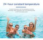 New Design 15KW 18KW 24KW 30KW Industrial Pool air to water heat pump heater For