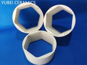 China Inner Hexagon High Alumina Ceramic Tube For Mechanical Parts factory