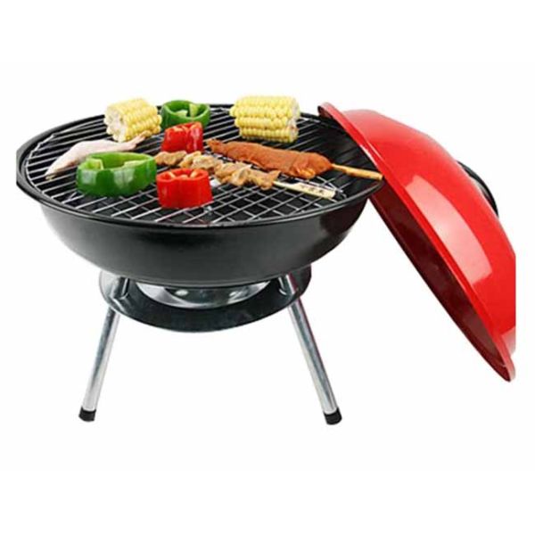 High Quality Custom Logo Stainless Steel Barbecue Grill Outdoor Charcoal BBQ Grill for Promotion