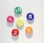 Powerfulsmall Round Magnets Colorful Design Customized Service
