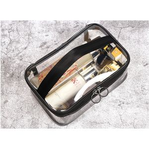 Make up bag waterproof transparent travel large capacity multi-functional lady