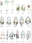 Dreamcatcher Gift checking Dream Catcher Net With natural stones Feathers Wall