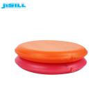 High Efficiency Durable HDPE Lunch Ice Packs Microwave Reusable Round Shape