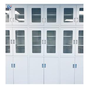 China Reinforced Steel Commercial Laboratory Storage Cabinet With 2-4 Shelves factory
