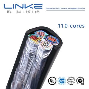 China UL2464 22awgx110c Sr-PVC Tinned Copper Cable For Semiconductor control line 110 cores Multi core wire factory
