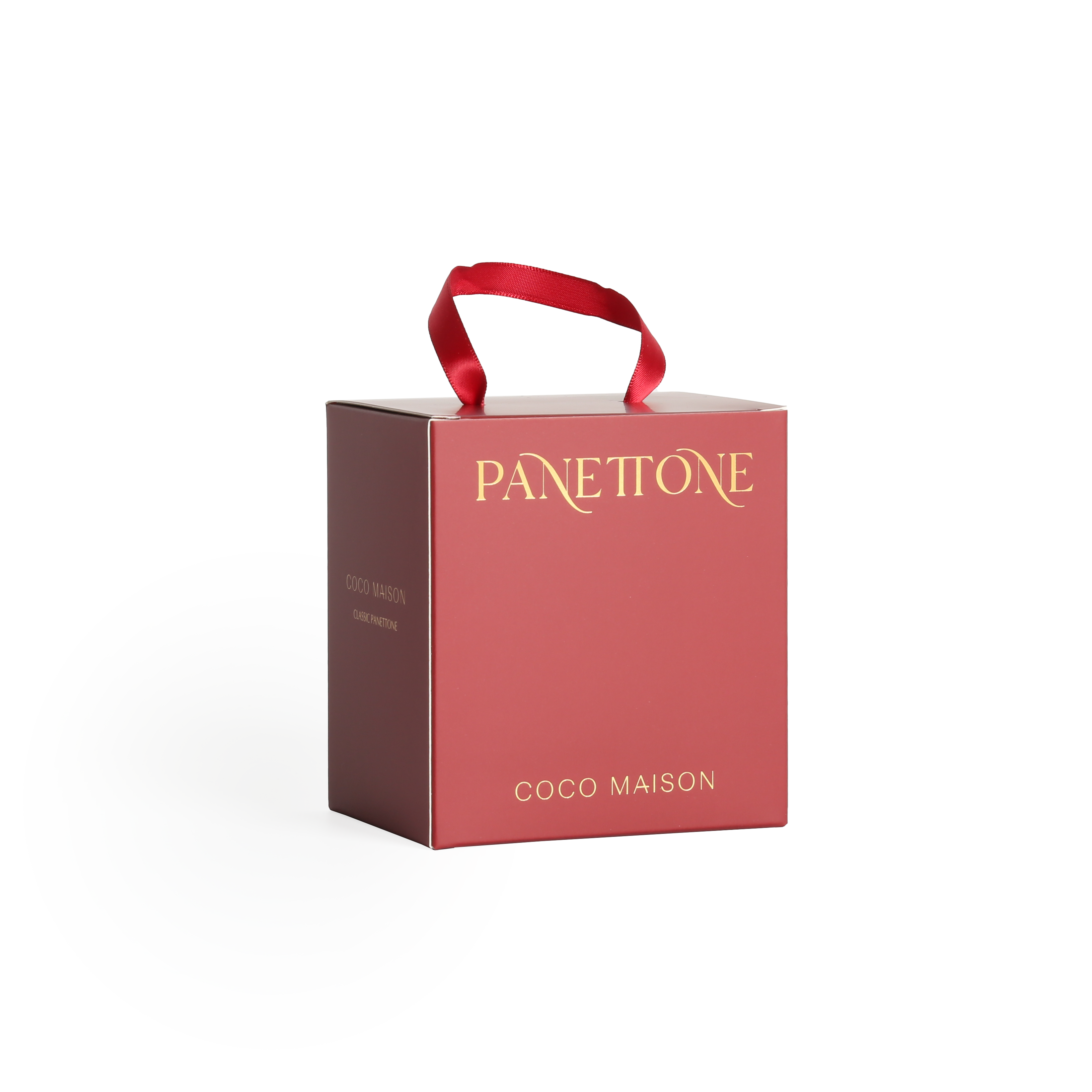 Custom Color Printed Coated Paper Packaging Box With Embossing Foil Gold Logo