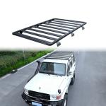 Black Roof Rack for Toyota LC76 OEM Service Accepted Universal 4x4 Car