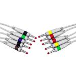 ISO 13485 Medical Cable Manufacturer Custom Round&Parallel Spring Coiled cable
