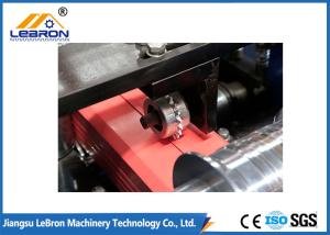 China PLC 7.5Kw Metal Downspout Aluminum Profile Downpipe Machine factory