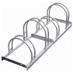 3 Hi Hoop Grid Bike Rack Galvanized Metal Bike Rack For Garage