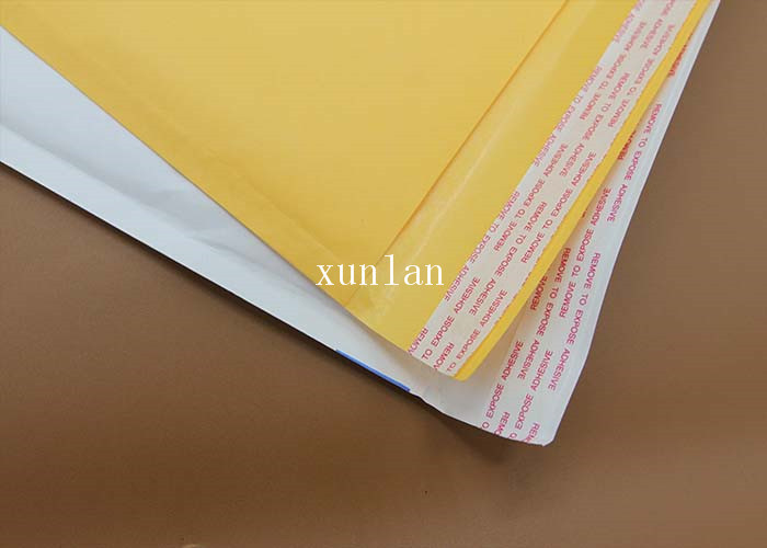 Air Bubble Kraft Padded Mail Bags No Fading Tear Proof Surface Protection
