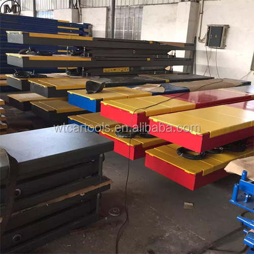 45 Second Lifting Time Scissor Portable Car Lift For Garage Equipment 3.5tons