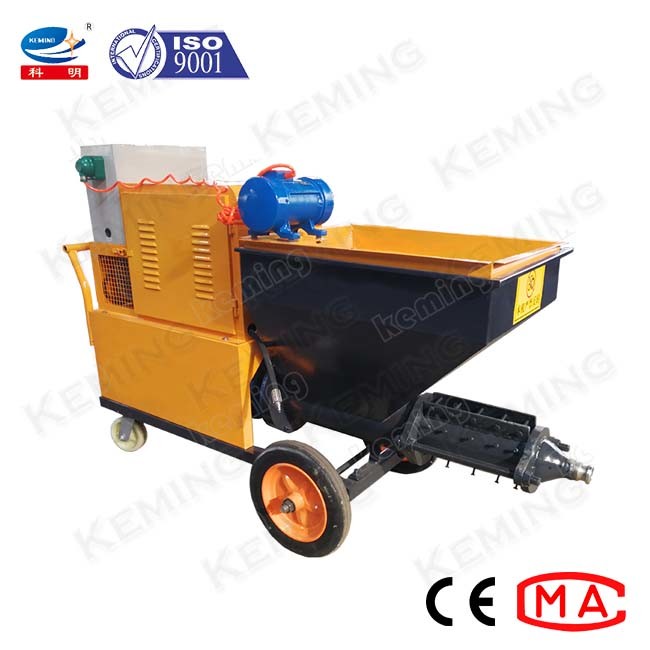 Backfill Grouting Mortar Plastering Machine Cement Spraying Machine For Mining Well