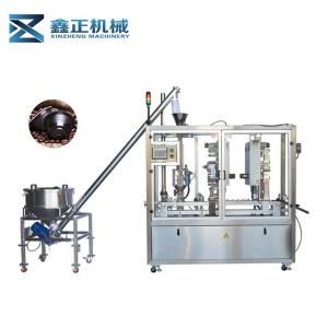 China High Efficiency Coffee Capsule Packing Machine Single Line ±0.15g Accuracy factory