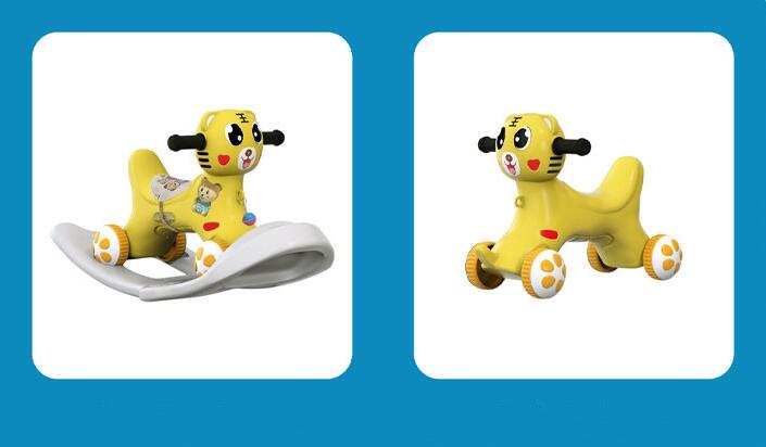 Indoor Outdoor Activities Play Rocking Horse for Boys Girls 2-4 Years Old