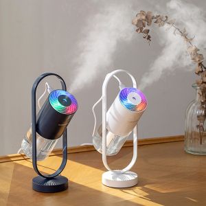 200ML Phantom Creative Usb Ultrasonic Air Purifier Humidifier 360 Degree