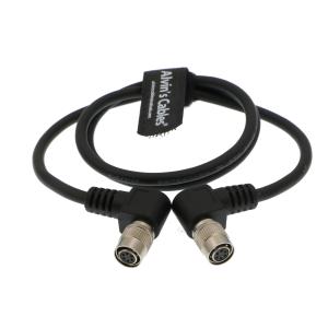 China 6 Pin Hirose Right Angle Female Cable IOs / Power For Basler GIGE AVT CCD Camera factory
