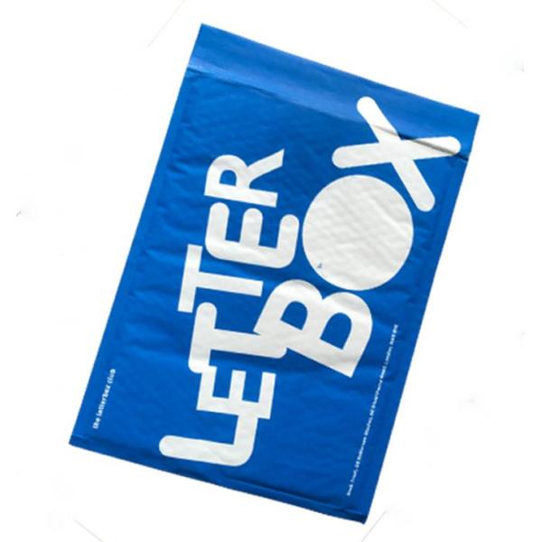 Full Printing Bule Kraft Bubble Mailer Padded Envelopes Hot Melt Adhesive With Cushion 1