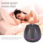 Wood Grain 14W 24V 650mA 550Ml Aroma Diffuser Humidifier