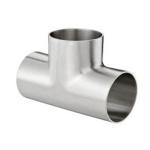 Straight Reducing Tee Sanitary Pipe Fittings And Valves ASME BPE Standard