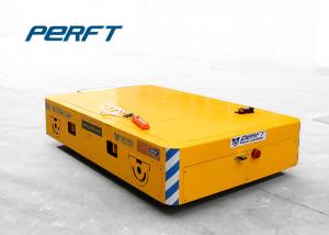 China Carbon Steel Motorized Trackless Material Transfer Cart with DC Motorized Industrial Handling Equipment factory