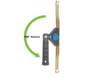 China Multifunctional 180 Degree Swivel Window Squeegee factory