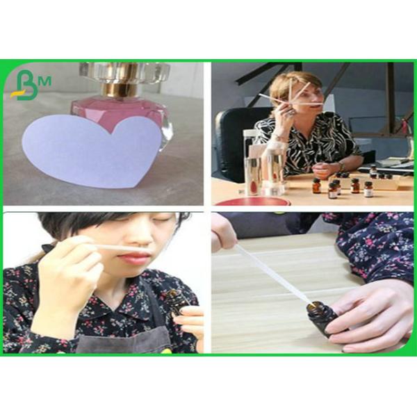 0.7MM White Color Coaster Board For Making Fragrance Blotter 