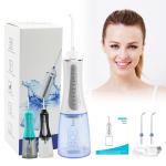 Detachable Teeth Whitening Water Flosser , Portable IPX7 Water Spray Teeth