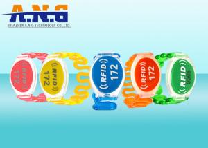 China High Temperature Resisted Plastic RFID SPA Wristband for Access Control factory