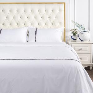 China Grade A 2.0m Hotel Bedding Sets Knitted Duvet Cover factory