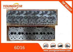 China ME993502 6D16T Mitsubishi Engine Performance Cylinder Head On A Kobelco Excavator factory