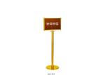 Stainless Steel Railing Stand Silver/Golden Crowd Control Stanchion with Tabby