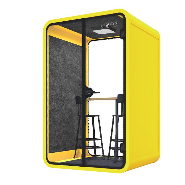 Modern Meeting Room Pods Multiple Color 2 Person Phone Booth