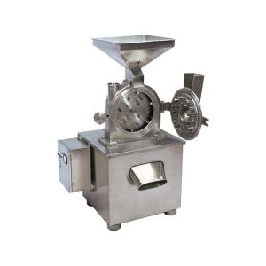 China Weed Herb Industrial Pulverizer Grinder Machine Large Output Salt 800kg / H SUS304 factory