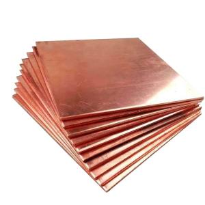 China Fine 5mm Copper Plate T1 T2 Polished Surface factory
