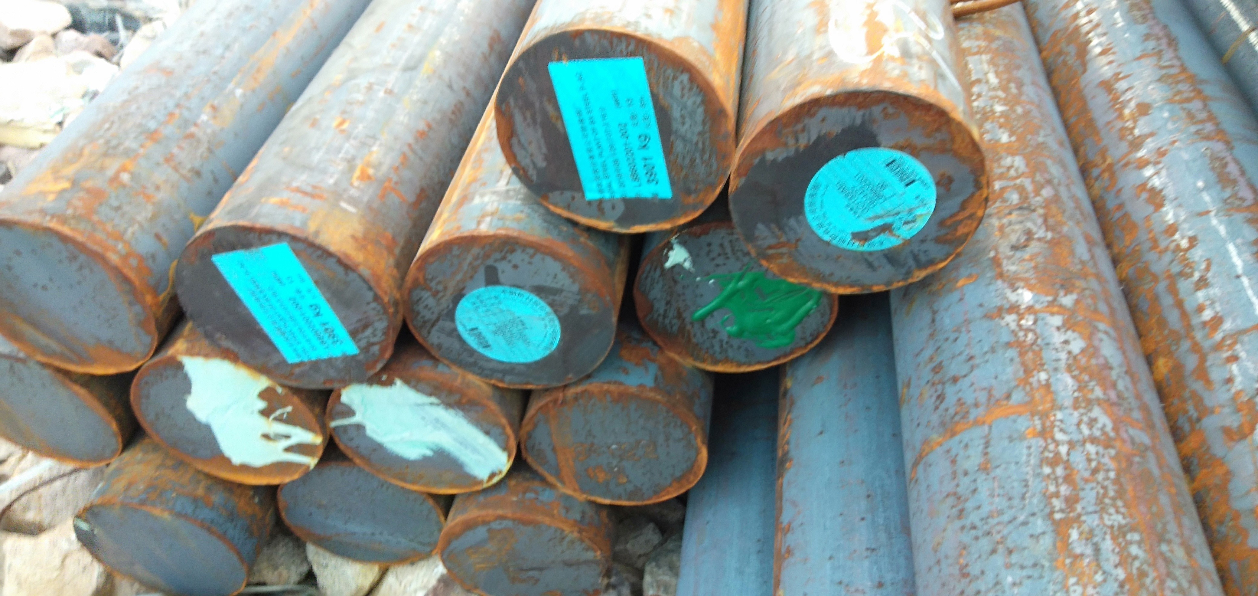 ASME SA105 Alloy Steel Round Bar High Pressure Boiler ASTM A105 Steel Bar