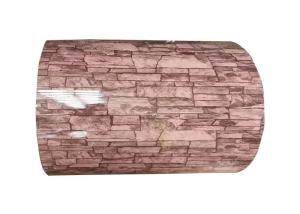 China Wooden Grain Steel Slit Coil / Ppgl Steel Coil Wall Panels Color Roofing And Siding factory