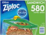 PP Plastic Type Reusable Plastic Sandwich Bag 580 347 166 152 14 for Food