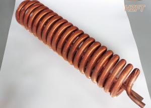 China Copper / Cupronickel Clean Condenser Coil and Fins For Heat Exchanging factory