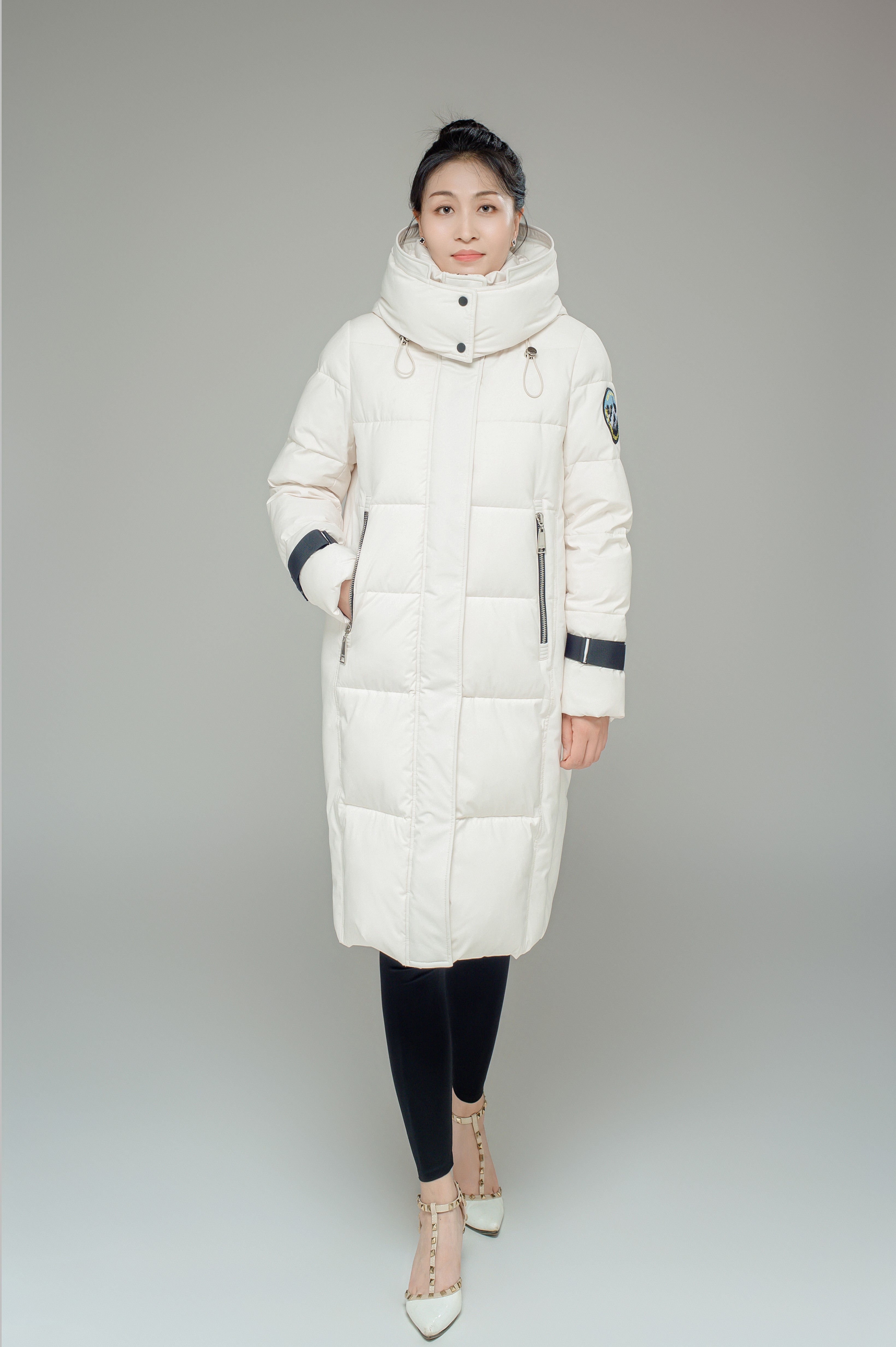 FODARLLOY Women's Hooded Warm Winter Thicken Fleece Lined SS Collection Coats