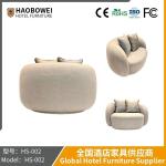 Modern Living Room Double Sofa Hotel Room Lobby Lounge Area Office Universal