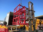 SC Construction Elevator Spare Parts 650mm Mast Section Painting Type