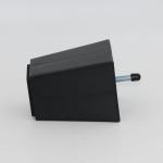 KR-P0226 100mm Height Plastic Sofa Legs Replacement With Screw Square Shape
