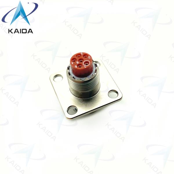 Thermoplastic Insulator Material For MIL-DTL-38999 Series Ⅱ Crimp Contact Termination MS27472T08F35PN Electroless Nickel