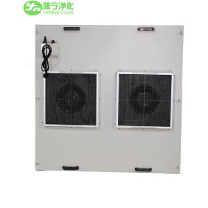 Low Noise 220pa FFU Fan Filter Unit H14 Hepa Ceiling Install